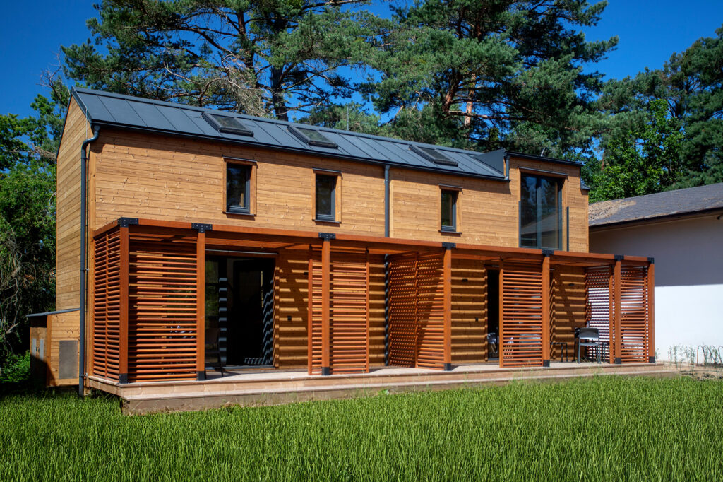 Celkový pohled na Apartmán 1 a 2.