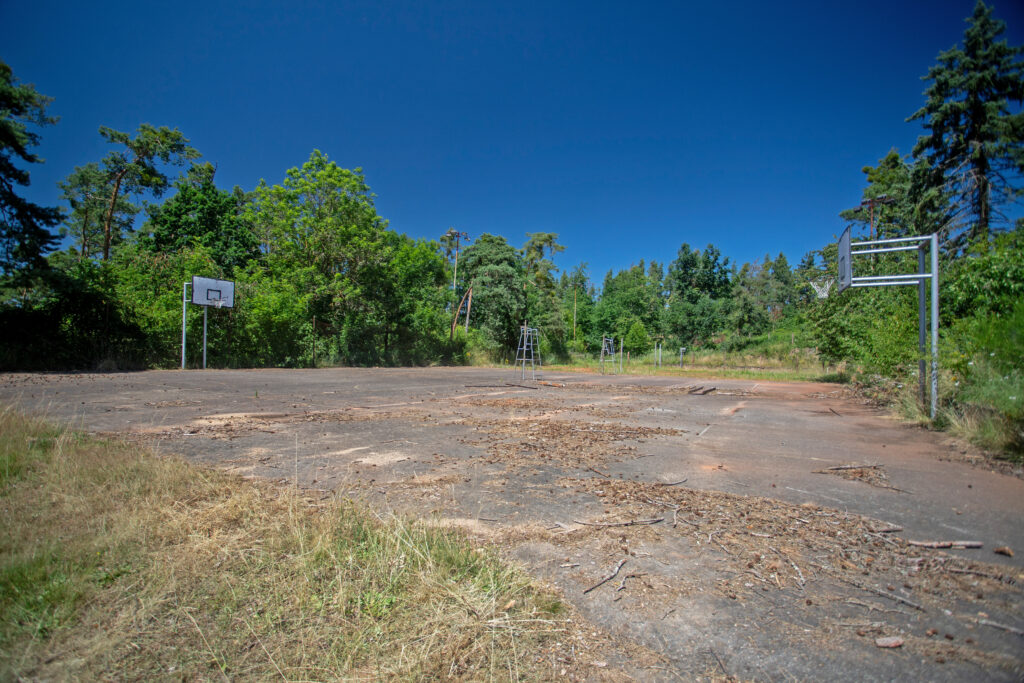 Místo pro zábavu v areálu resortu našich apartmánů.